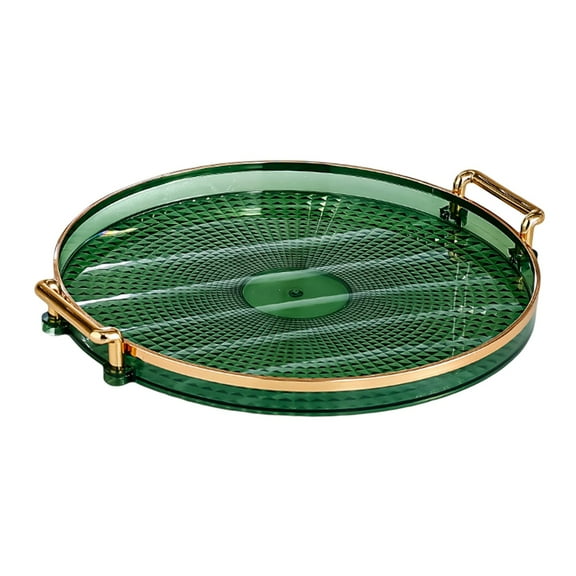 Multipurpose Serving Tray Cosmetic Perfume Display Vanity Tray Plate for