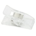 thumbnail image 1 of Multipurpose Sewing Clips, 1 Pc Plastic Clips, Premium Quilting Accessories - Assorted Colors Fabric Clips for Sewing Supplies and Crafting Tools, 1.06x0.39x0.55 Inch, Clear, 1 of 8