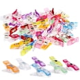 thumbnail image 1 of Multipurpose Sewing Clips for Quilting Crafting - Crochet Crafting and Knitting Quilting Supplies, Assorted Random Colors, 30PCS, 1 of 7