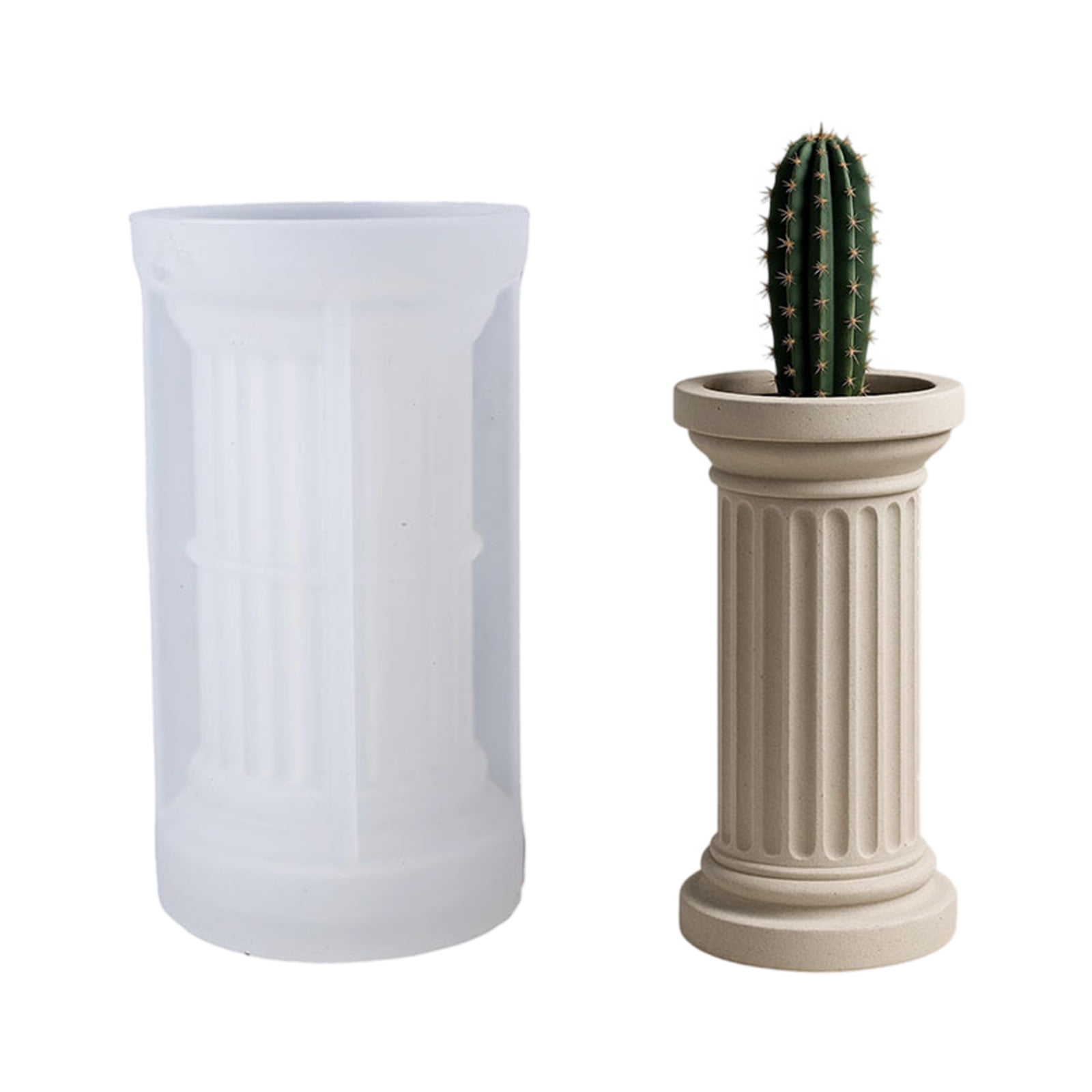 Multipurpose Silicone Flowerpot Mold Suitable for Resin Concrete ...