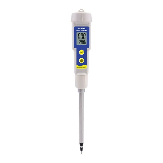 Multipurpose Soil Tester Temperature EC Meter Conductivity / With ATC Plant Monitor For Flower Planting Gardening Farmland ,Accurate
