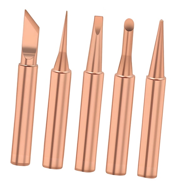 Multipurpose Soldering Tip for Detailed Electronics Work Improved Thermal Conductions Copper Solder Tip