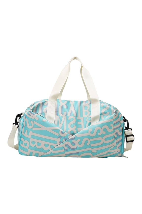 Multipurpose Sports Duffle Bag Dry Wet Separation Design Large Capacity Carryall Tear For Training Travel