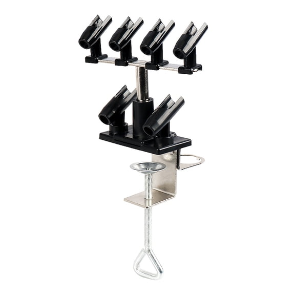 Multipurpose Sprayer Guns Holder Stand Support with Tool Organizers Rotating Base Ideal for Model Workshop Projects