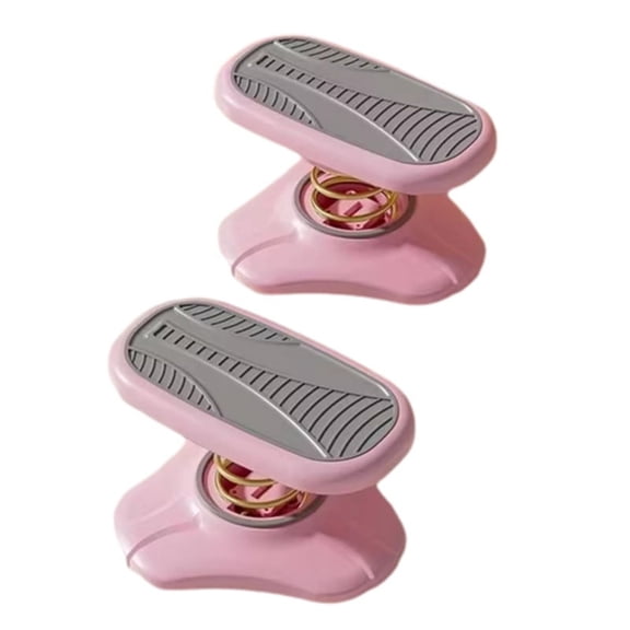 Multipurpose Spring Foot Stool 35 Adjustable Support Holder Anti-Slip Pedal Footrest for Office A