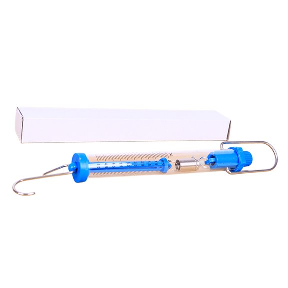 Multipurpose Spring Scale in Blue, Ideal for Weight Testing Classroom Demonstrations