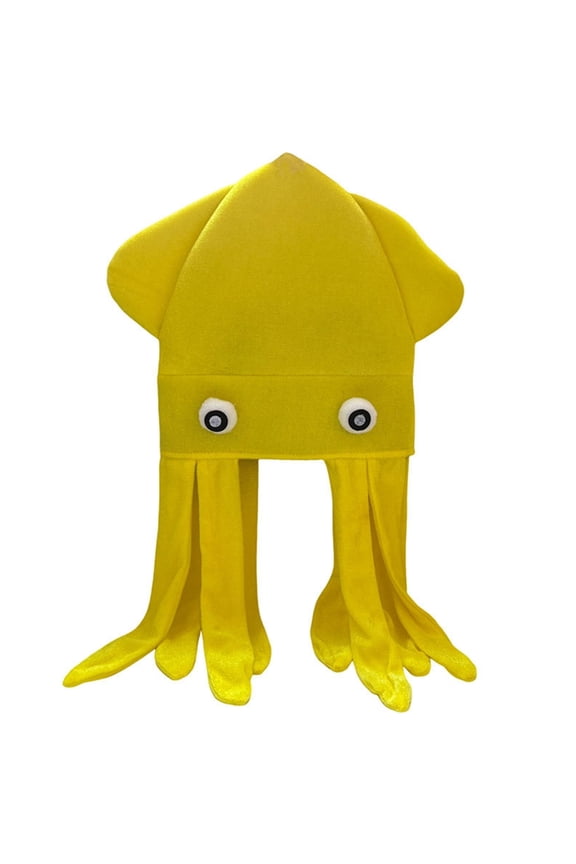 Multipurpose Squid Hat Funny Headcover Hat For Adult And Children Party Props