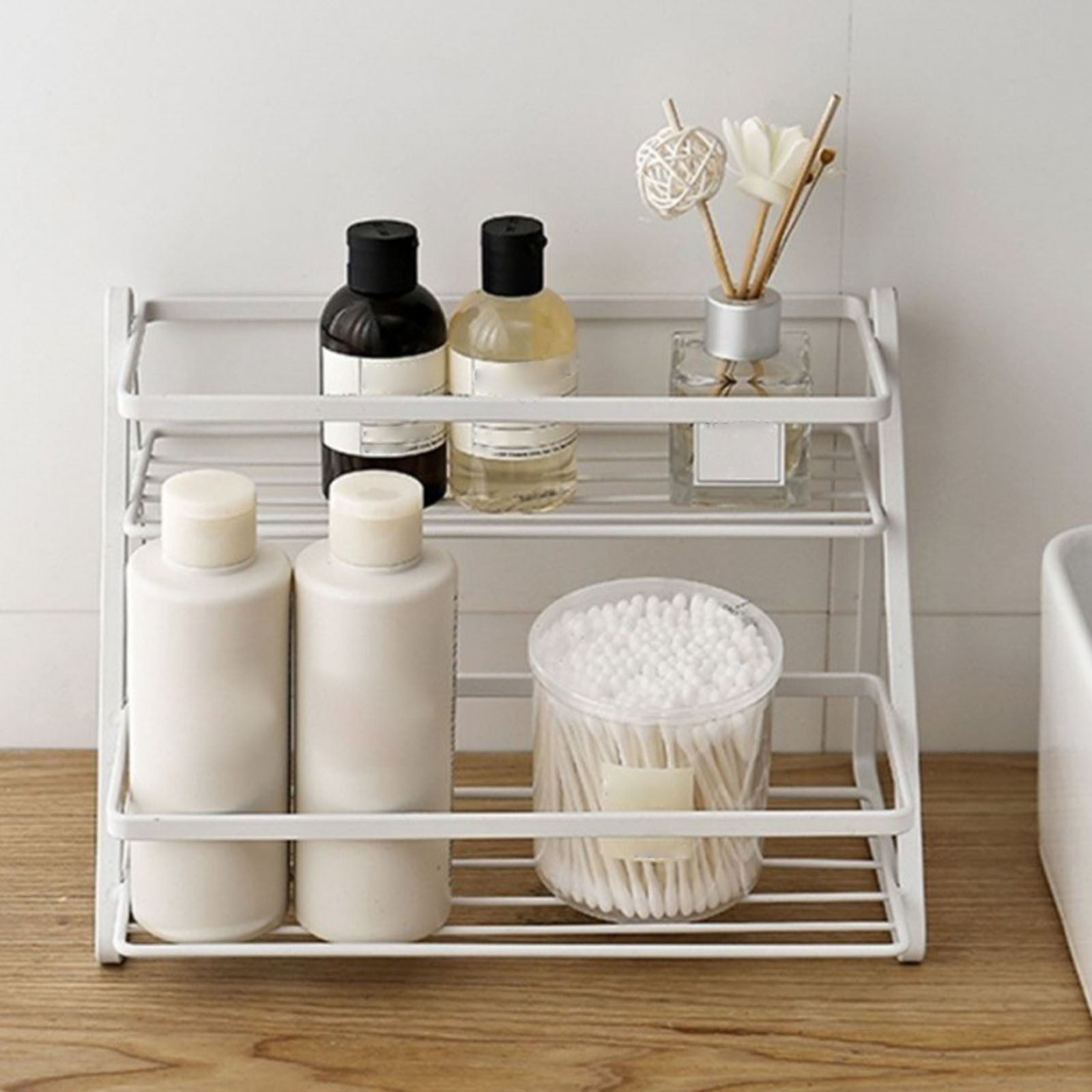 Multipurpose Stackable Storage Cabinet Organizer Shelf Rack for Kitchen ...