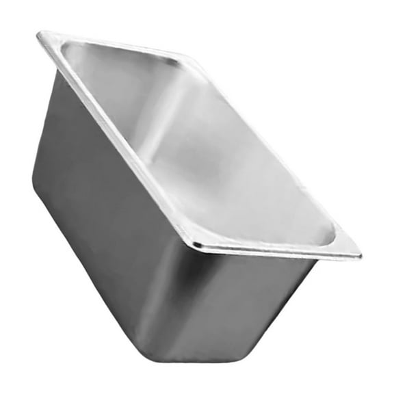Multipurpose Stainless Steel 1/3 Size Pan With Lid Dishwashing Utility Prep Tub For Efficient Kitchen Organization