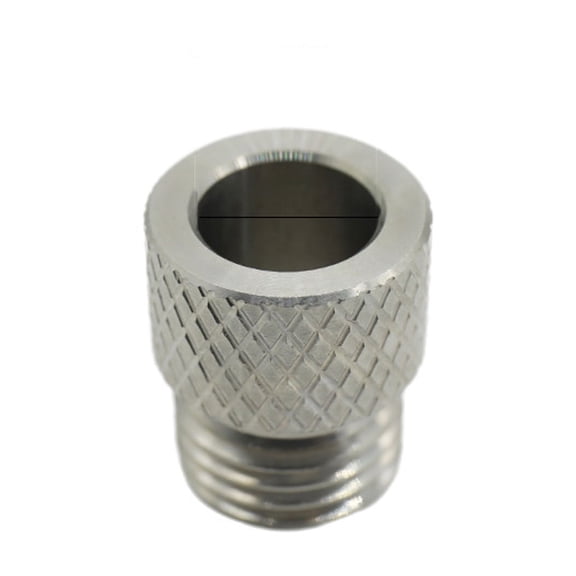 Multipurpose Stainless Steel Bushings Coarse M14x1.5 Threading 8Varied Diameters Option Compatible for Punches Fixtures