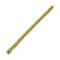 thumbnail image 1 of Multipurpose Stainless Steel Encrusted Cuban Necklace Adjustable Length Chain Portable for Street Styles Enthusiasts, 1 of 9