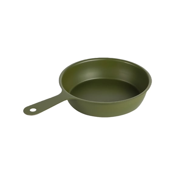 Multipurpose Stainless Steel Outdoor Compact Heat-Efficient Frying Pan for Camping Hiking & Travel