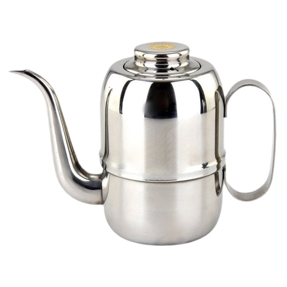 Multipurpose Stainless Steel Pot For Dispensing Oil Coffee With Accurate Flows