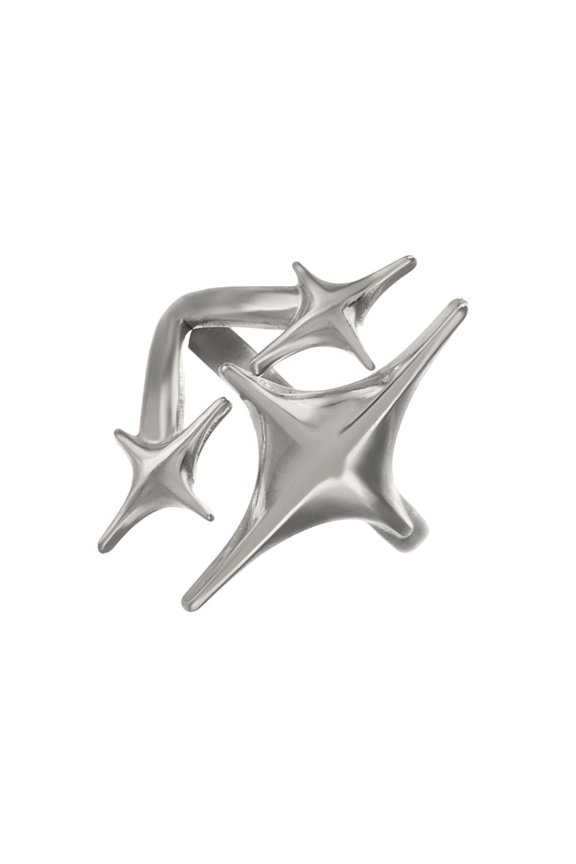 Multipurpose Star Shaped Alloy Statement Rings Stylish Accessory Decoration for Women’s Fashion and Gifts Giving