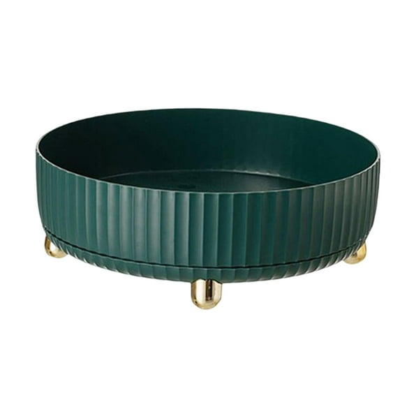 Multipurpose Storage Case Ornament Serving Trays Container for Jewelry Dormitory Green