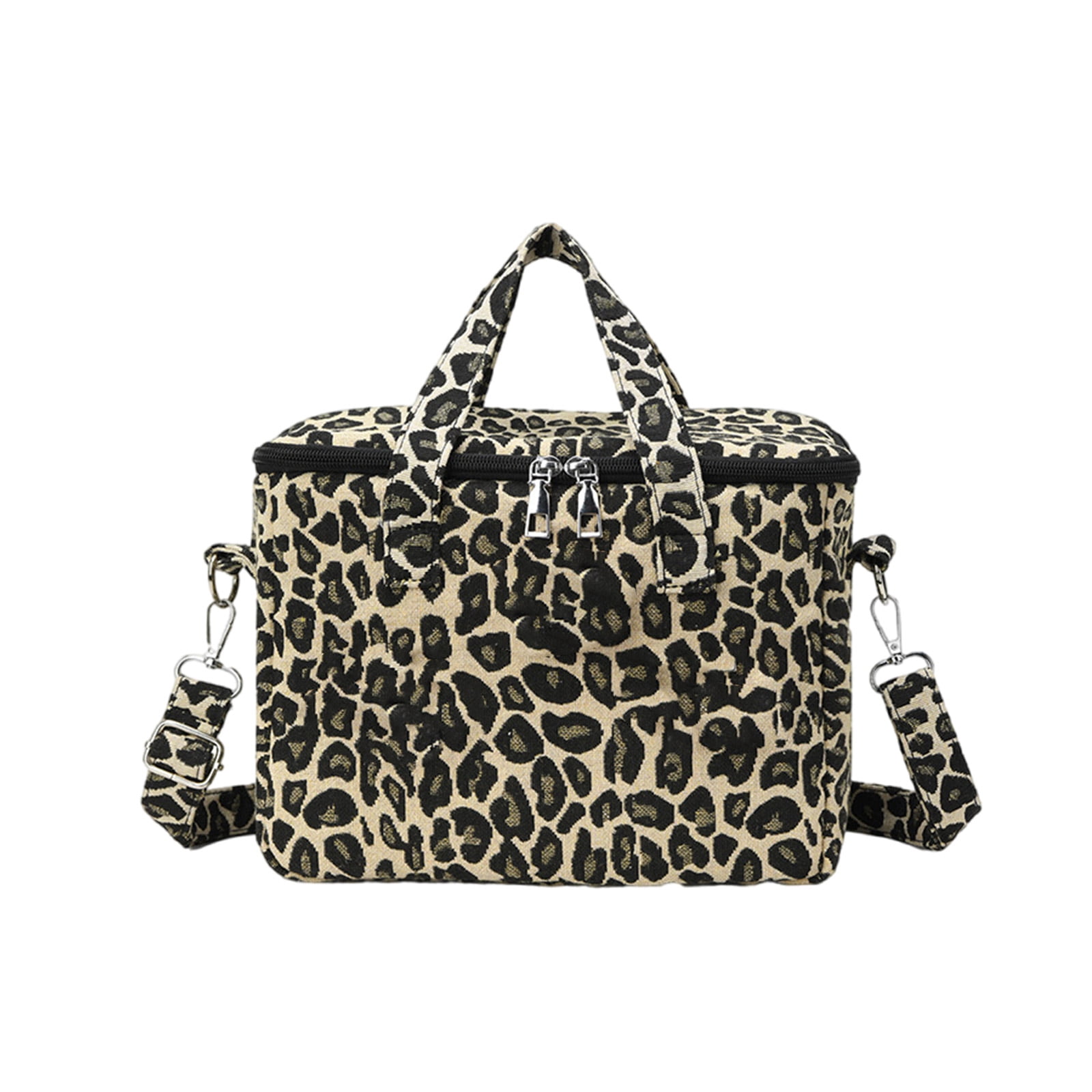 Multipurpose Strollers Accessory with Adjustable Straps Trend Leopards Patterns Strollers Organizers for Easy Organization