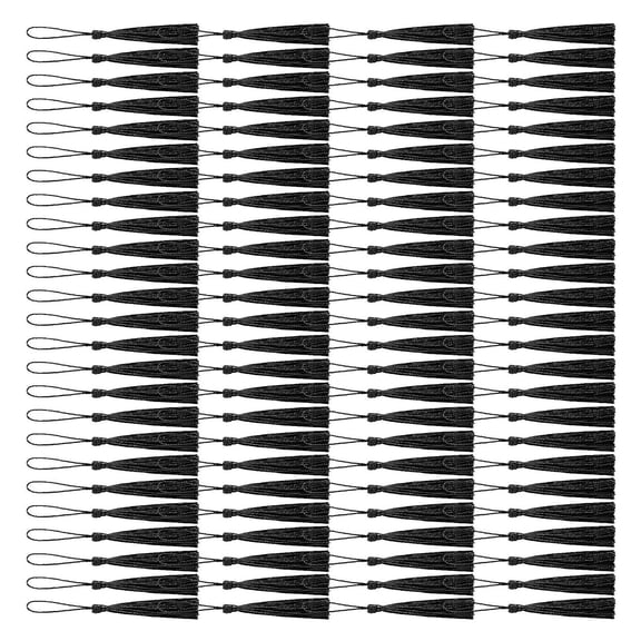 Multipurpose Sturdy Polyester Tassels Decor Supplies for Table Runners, Throws, Wall Hangings Handmade Trim