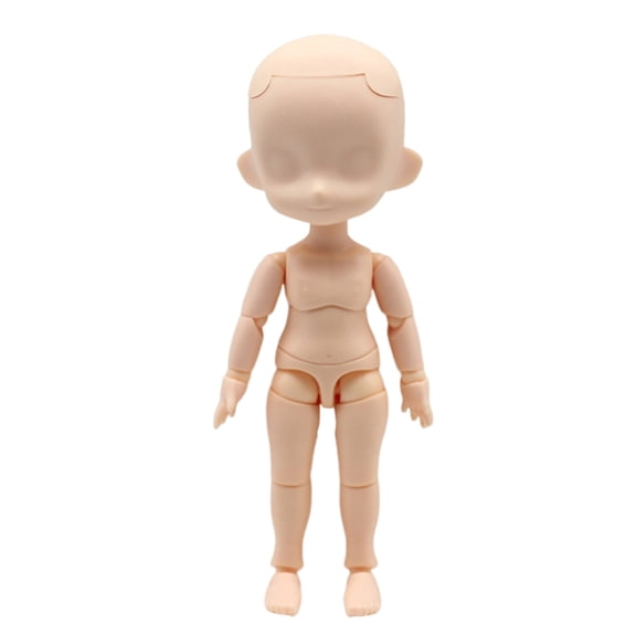 Multipurpose Sturdy Resin Doll Base Fashion Accessory for Creative Projects 12 Points of Articulations Daily Use