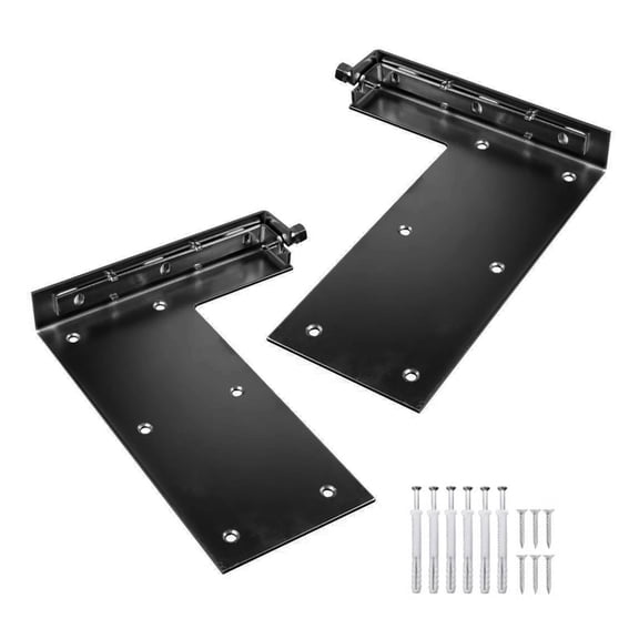 Multipurpose Sturdy Stainless Steel Concealed L Shaped Hanger Accessory for Professional and DIY Cabinet Installations