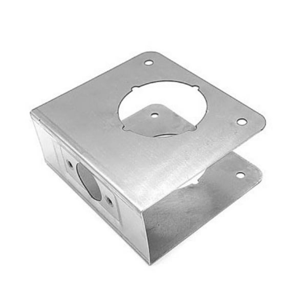 Multipurpose Sturdy Stainless Steel Door Security Plates for 2 3/8Inch Backsets Enhances Home Safety Casual Use