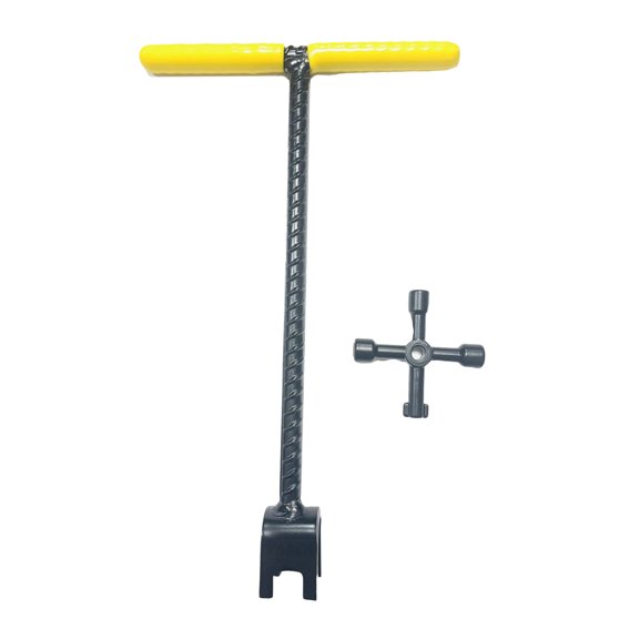 Multipurpose T Grip Steel Wrench Spanner For High Pressure Applications Home Garages Factories & Automotive Workshops