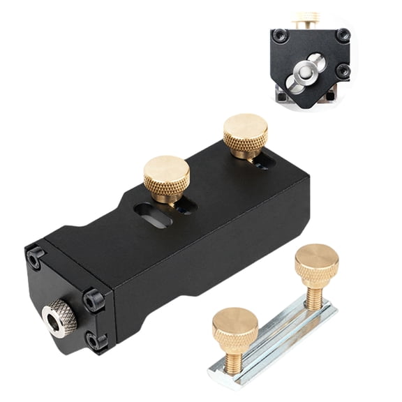 Multipurpose Tapped Locator Guide Aluminum Profile Threading Tool for Manual/Electric Tool at Home Workshops Factories