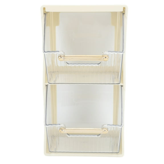 Multipurpose Tea Bag Storage Box, Large Capacity Separate Storage Large Opening Tea Bag Organizer for Capsules Coffee Tea Bags (White)