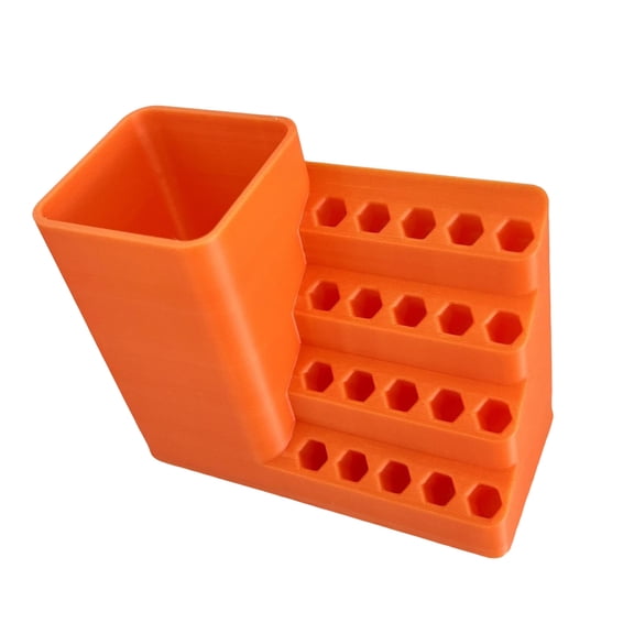Multipurpose Tool Storage Box Holds Screwdriver Bits Nails Nut Light Weight Design for Home Garage Use