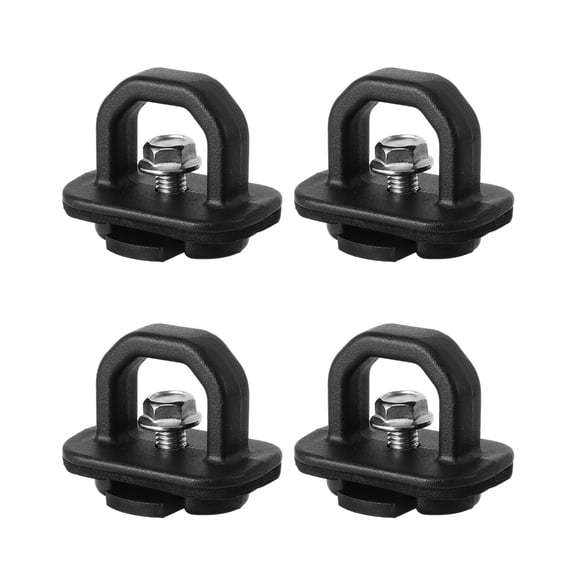 Multipurpose Trailer & Truck Bed Rope Anchors Hooks Truck Bed Tie Down Hooks Cargo Securing Accessories Simple Installs