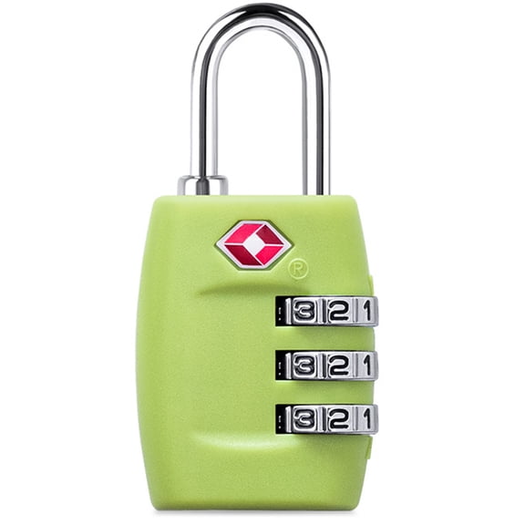 Multipurpose Travel Lock Code And High Visibility Design Combination Lock For International Airports And Business Trips