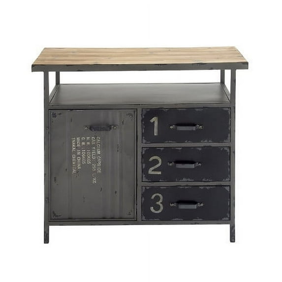 Multipurpose Utility Desk with Cabinet