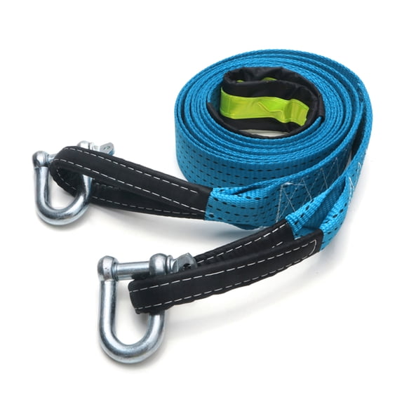 Multipurpose Vehicle Recovery Strap Secure Hooking Designs Towing Strap Roadside Assistance Tool Multipurpose Tow Cord