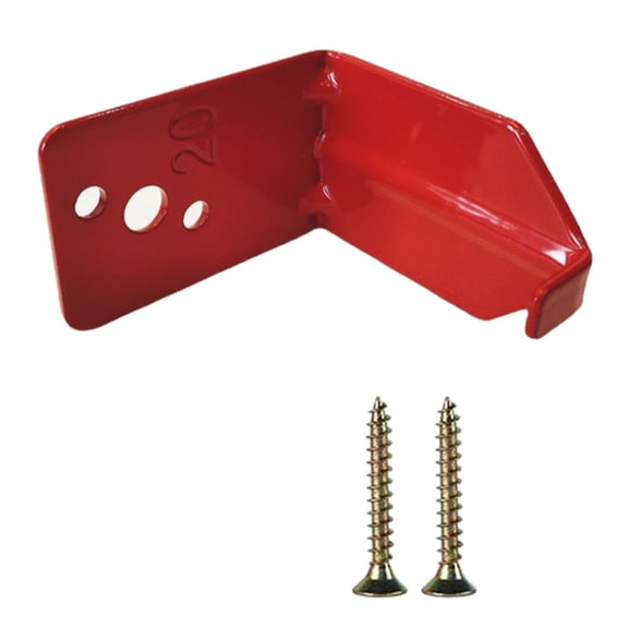 Multipurpose Wall Hooks for Fire Extinguishers Sturdy Iron Hanger Brackets
