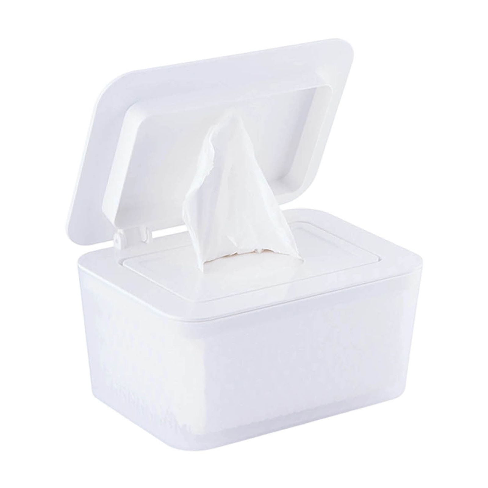 Multipurpose Wet Wipe Dispenser With Lid For Organized Home Travel And Car Storage