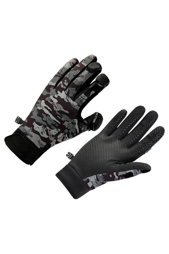 Multipurpose Winter Gloves For Outdoor Activity Exposing Finger Control Thermal Insulation