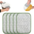 thumbnail image 1 of Multipurpose Wire Dishwashing Cloth 5-Pack, Double-Sided Non-Scratch Kitchen Dish Cloths with Stainless Steel Mesh & Cotton Layers, Reusable Cleaning Rags for Pots, Pans, Sinks, 1 of 9