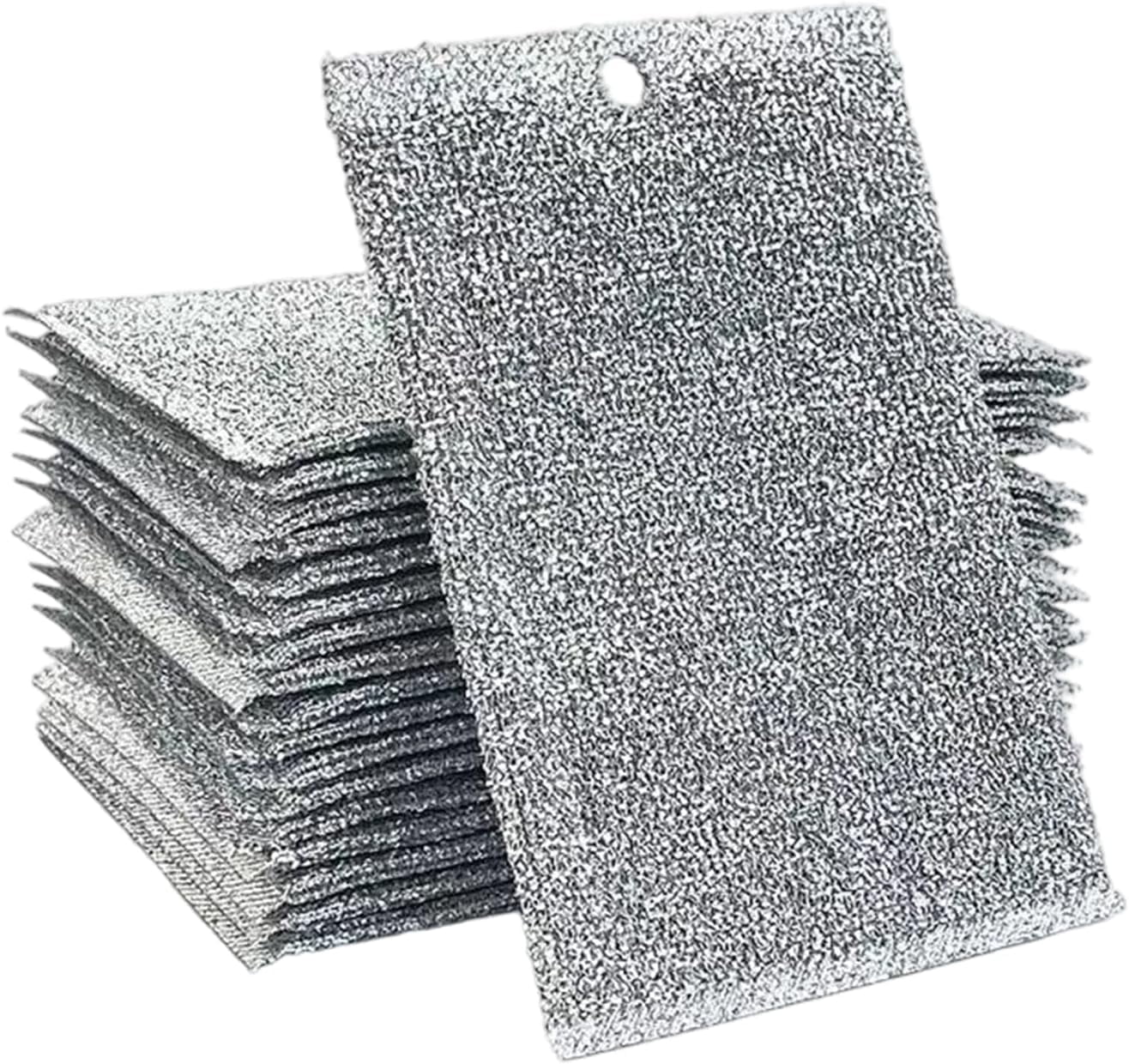 Multipurpose Wire Dishwashing Rag, Non-Scratch Wire Dishcloth for Wet ...