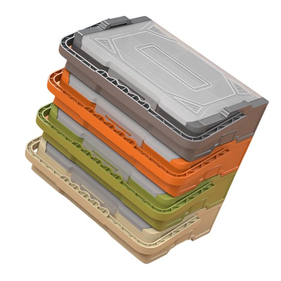 Multipurpose Workshop Organization Container Removable Dividers with Carry Handle for Nut Bolts Screws Accessories