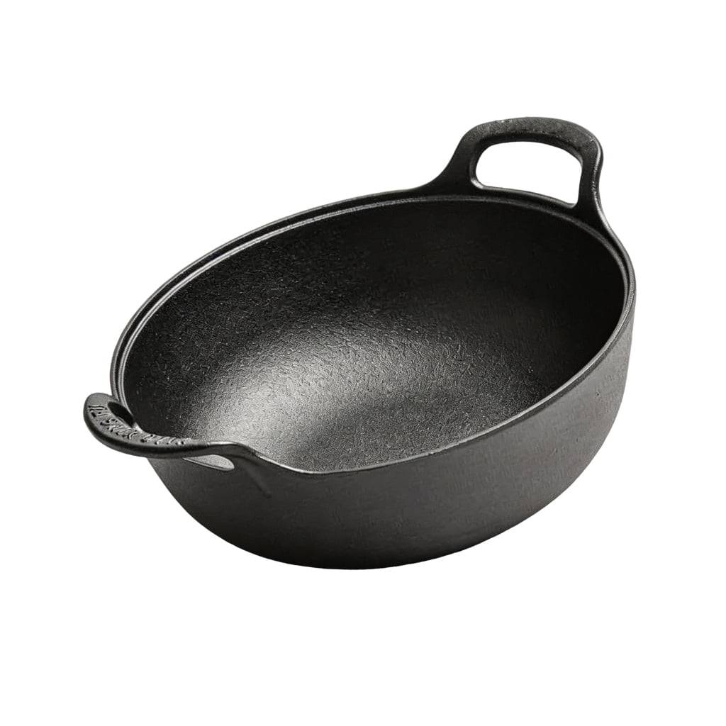 Multipurpose Wrought Iron Wok Pan For Induction Electric Gas All Stove ...
