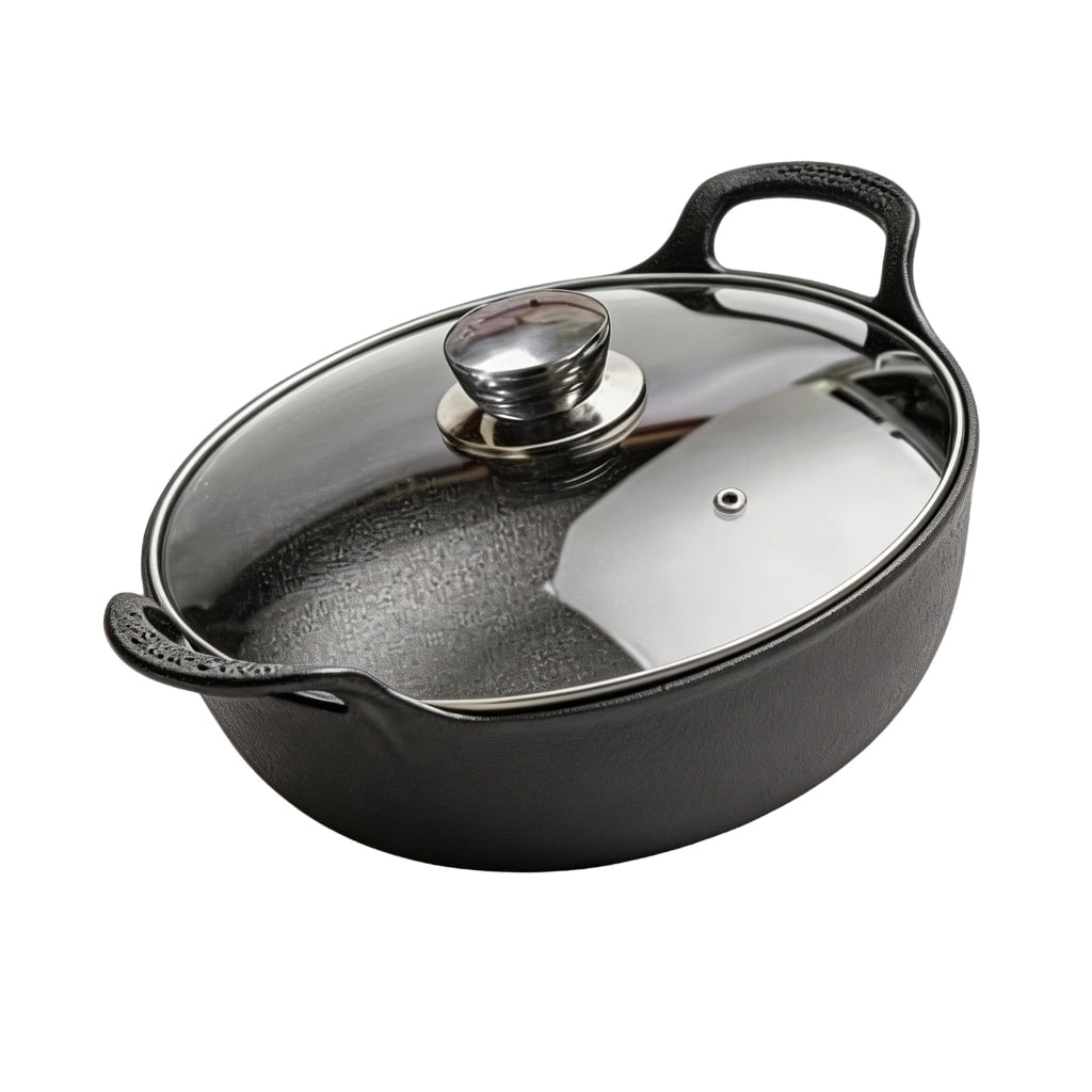Multipurpose Wrought Iron Wok Pan For Induction Electric Gas All Stove ...