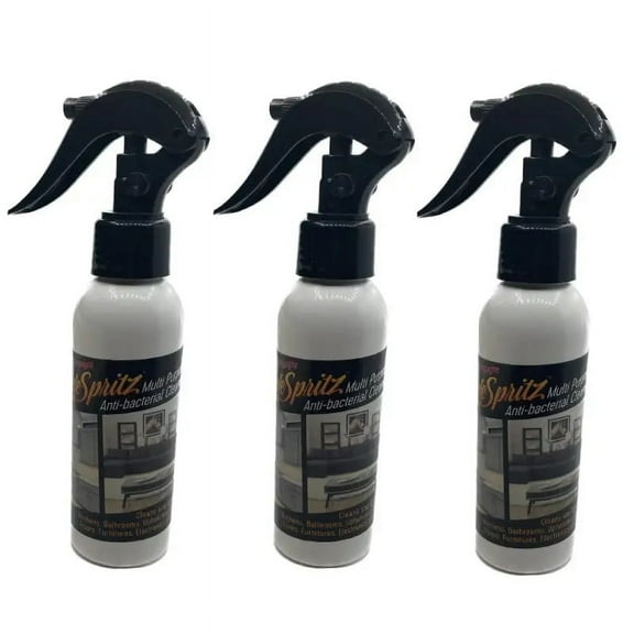 Multipurpose and Antibacterial Cleaner Strawberry Spring 4oz 3ct by Miracle Spritz