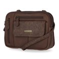 thumbnail image 1 of Multisac Zippy Triple Compartment Crossbody Bag for Women, 1 of 5