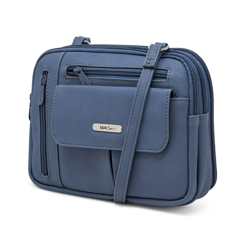TRIPLE MULTI BAG ショルダーバッグ Multisac Zippy Triple Compartment Crossbody Bag for Women