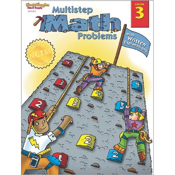 Pre-Owned Multistep Math Problems: Reproducible Grade 3 (Paperback) 0739861263 9780739861264