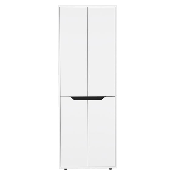 Multistorage Kitchen Piece in White & Black / Efficiently Manage Kitchen Items