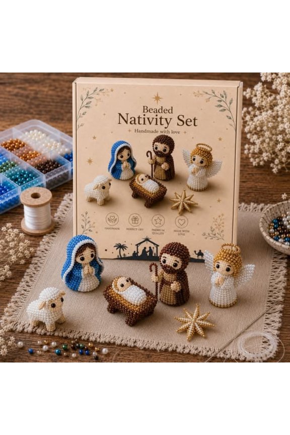 Multistyle Tiny 3D Beaded Animal Kit, Mixed Bead Accessories, Key Chains for Crafts & DIY Bag Charm Parts, Beginner Beading Kits for Daily Leisure Handmade Ornament Production