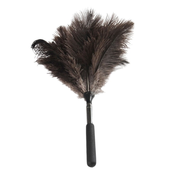 Multisurface AntiStatic Natural Feathered Dusters With Telescoping Handle For Efficient Home Car Dusting Supply