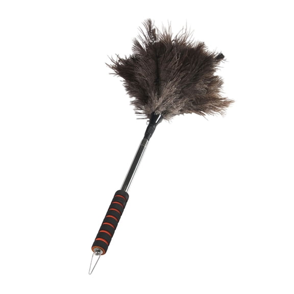 Multisurface AntiStatic Natural Feathered Dusters With Telescoping Handle For Efficient Home Car Dusting Supply