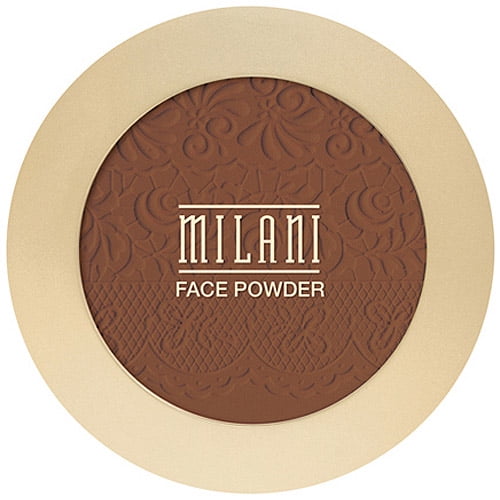 Milani Multitasker Face Pressed Powder - Deep Amber, Matte