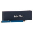 thumbnail image 1 of Multitasky Deluxe Metal Black Ink Pen (w/ 5 Ink Refill) - Navy Blue, 1 of 8
